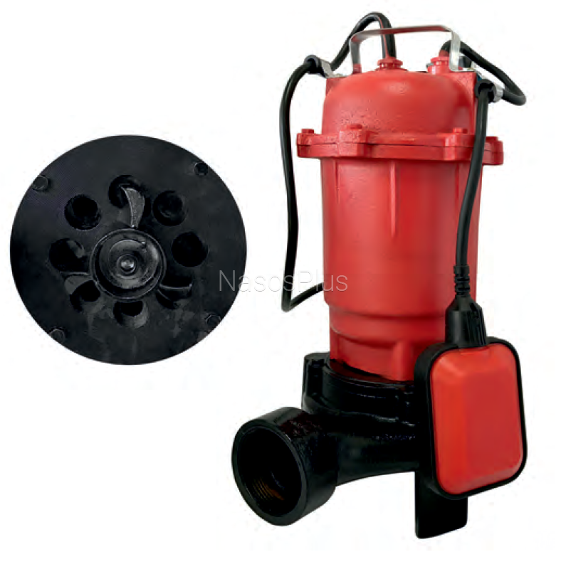 Насос фекальный Optima WQD10-15DF 1.3кВтс режущим механизмом - купить ...