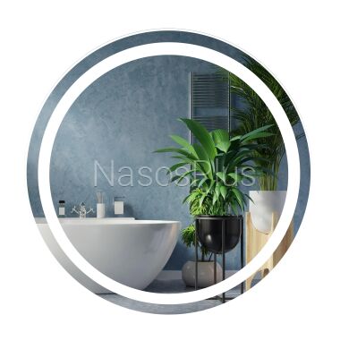 Дзеркало UNIO MRR-09 RND 700 x 700 mm LED FL - Фото 1 Дзеркало UNIO MRR-09 RND 700 x 700 mm LED FL