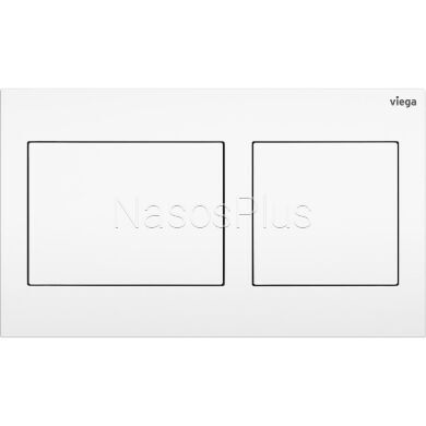 Панель смыва Prevista для бачков альп белый Viega 77350