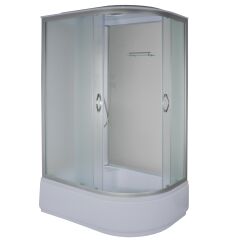 Душевой бокс ассиметричный левый OBRA H120FFSL BRAVO (3уп.)