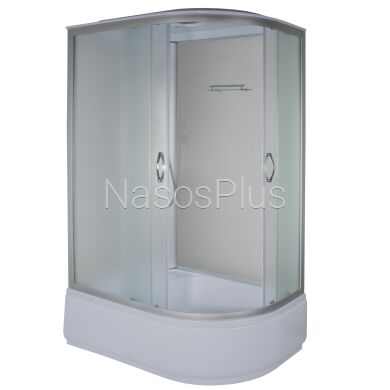 Душевой бокс ассиметричный левый OBRA H120FFSL BRAVO (3уп.) - Фото 1 Душевой бокс ассиметричный левый OBRA H120FFSL BRAVO (3уп.)