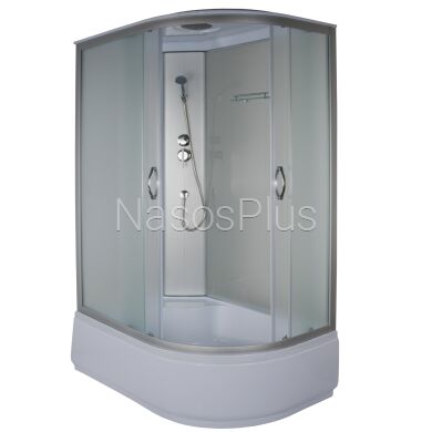 Душевой бокс ассиметричный левый OBRA H120FFSL BRAVO (3уп.) - Фото 10 Душевой бокс ассиметричный левый OBRA H120FFSL BRAVO (3уп.)