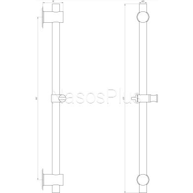 Душевая стойка Globus Lux SUS-1107