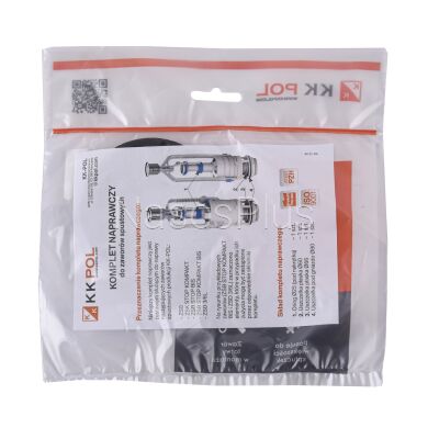 Ремкомплект для зливного клапану K.K.POL тип ZS, АКС/523 (KPL/523)