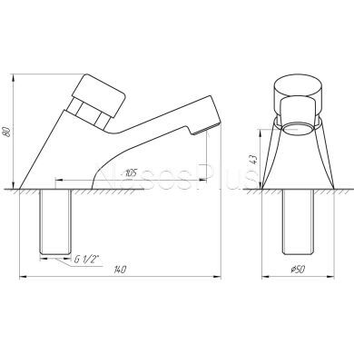 Кран-дозатор Tremolada ТREMO 461 для умывальника (Italy) - Фото 3 Кран-дозатор Tremolada ТREMO 461 для умывальника (Italy)