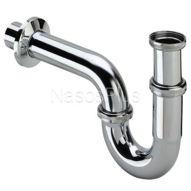 Сифон для раковини VIEGA 1 1/4&Prime;х1 1/4&Prime; хром трубный б/г 305611