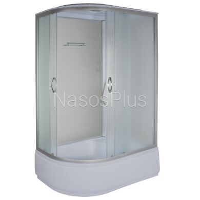 Душевой бокс ассиметричный правый OBRA H120FFSR BRAVO (3уп.) - Фото 1 Душевой бокс ассиметричный правый OBRA H120FFSR BRAVO (3уп.)