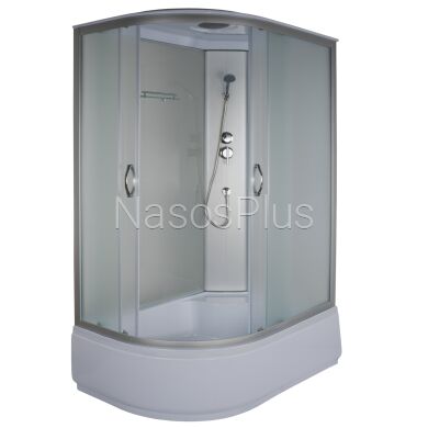 Душевой бокс ассиметричный правый OBRA H120FFSR BRAVO (3уп.) - Фото 3 Душевой бокс ассиметричный правый OBRA H120FFSR BRAVO (3уп.)