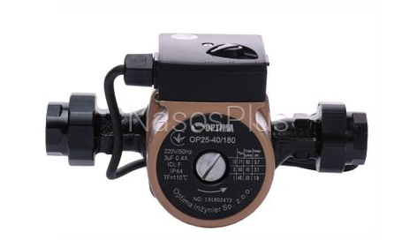 Optima OP25-40 180мм + гайки Циркуляционный насос - Фото 1 Optima OP25-40 180мм + гайки Циркуляционный насос