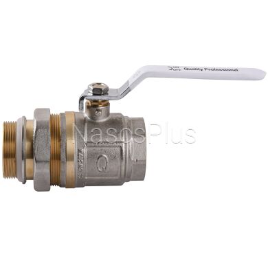 Кран шаровый прямой с американкой Q PROFESSIONAL QP003 PN40 2&Prime;