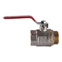 Кран шаровый прямой SOLOMON 1 1/4&Prime; НВ КР PN40 В1002FM
