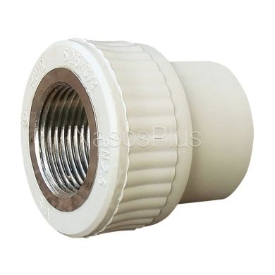 1004 Муфта поліпропіленова з внутрішньою різьбою VS Plast 25x1/2"