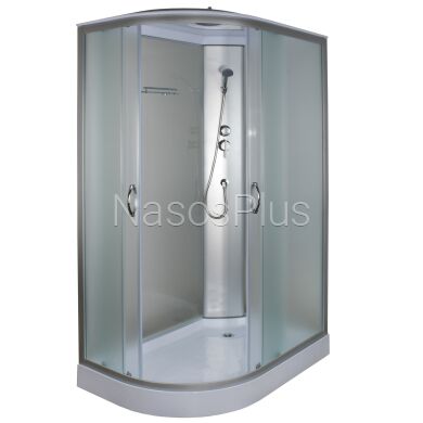 Душевой бокс ассиметричный правый REGA L120FFSR BRAVO (3уп.) - Фото 1 Душевой бокс ассиметричный правый REGA L120FFSR BRAVO (3уп.)