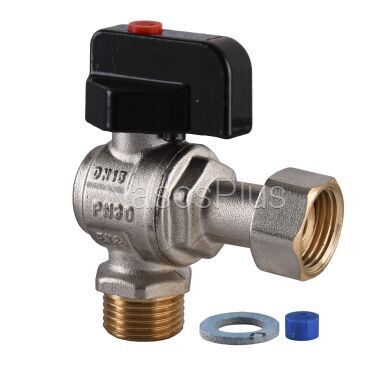 Кран шаровой угловой котловый с накидной гайкой ARCO 1/2&Prime; 150813