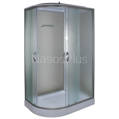 Душевой бокс ассиметричный правый REGA L120FFSR BRAVO (3уп.) - Фото 10 Душевой бокс ассиметричный правый REGA L120FFSR BRAVO (3уп.)