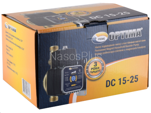 Prime DC 15-25 AUTO Насос для повышения давления Optima