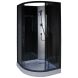 Душевой бокс полукруглый без крыши SAN L90GBB BRAVO (3уп.)