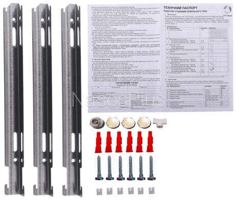 Радиатор стальной 22/500х1600 низ-справа/бок OPTIMUM (без клапана INNER) - Фото 5 Радиатор стальной 22/500х1600 низ-справа/бок OPTIMUM (без клапана INNER)
