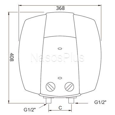Водонагрівач Bosch Tronic 2000 TR 2000 15 B / 15л 1500W (над мийкою)