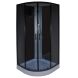 Душевой бокс полукруглый без крыши SAN L90GBB BRAVO (3уп.)