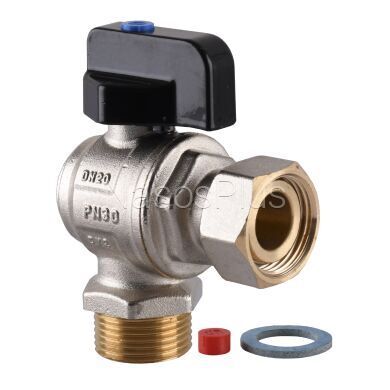 Кран шаровой угловой котловый с накидной гайкой ARCO 3/4&Prime; 150814