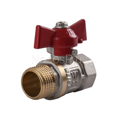 Кран шаровый прямой WATER VALVE 1&Prime; НВ КБ NV-V Q002