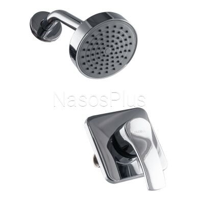 Душова система вбудована Globus Lux GLQU-0105S-KIT - Фото 1 Душова система вбудована Globus Lux GLQU-0105S-KIT