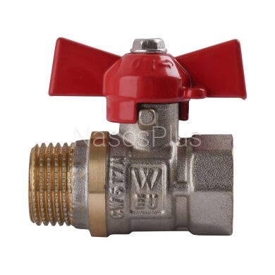 Кран шаровый прямой WATER VALVE 1&Prime; НВ КБ NV-V Q002
