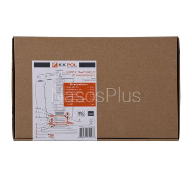 Ремкомплект для компакта K.K.POL, тип Е, АКС/520(350/K/010-00-T0) - Фото 2 Ремкомплект для компакта K.K.POL, тип Е, АКС/520(350/K/010-00-T0)