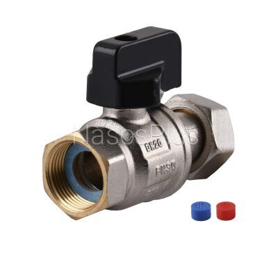 Кран шаровый для котла 3/4&Prime; ARCO 150854 прямой с накидной гайкой