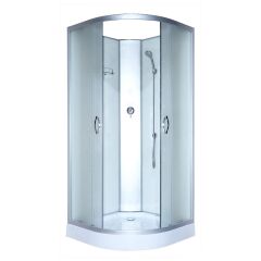 Душевой бокс полукруглый без крыши DABIE L90MMS BRAVO (3уп.)