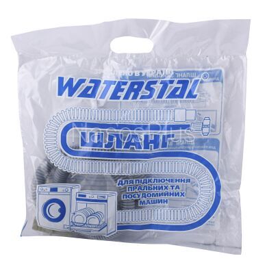 Шланг сливной для бытовых стиральных и посудом.машин &Prime;Waterstal&Prime; 1,0 м