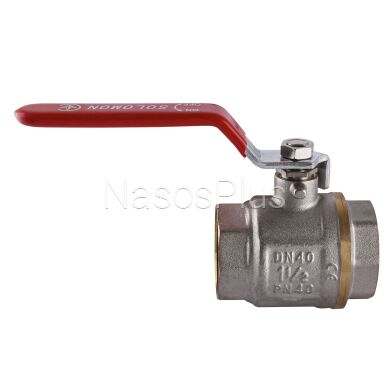 Кран кульовий прямий SOLOMON 1 1/2&Prime; ВВ КР PN40 В1001