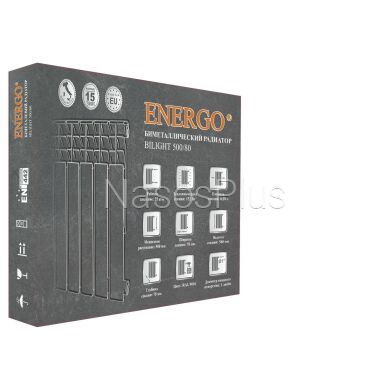 Радиатор биметаллический секционный 500/80 BILIGHT ENERGO