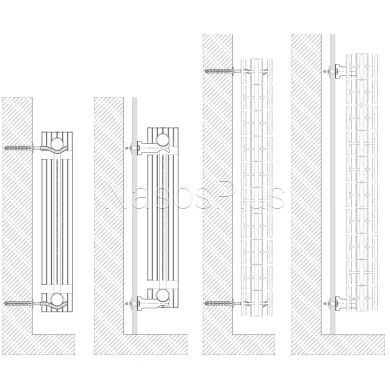 Радиатор биметаллический секционный QUEEN THERM 500/100 UNIVERSAL (кратно 10) - Фото 4 Радиатор биметаллический секционный QUEEN THERM 500/100 UNIVERSAL (кратно 10)