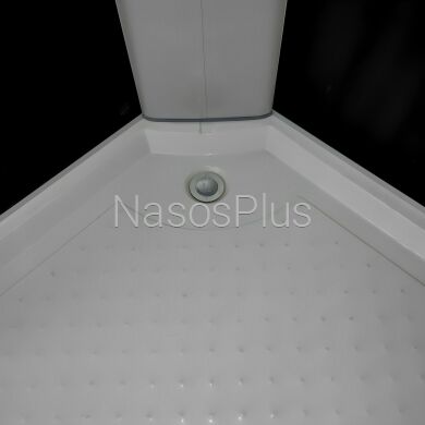 Душевой бокс ассиметричный левый REGA L120GBSL (L120BL) BRAVO (3уп.) - Фото 4 Душевой бокс ассиметричный левый REGA L120GBSL (L120BL) BRAVO (3уп.)