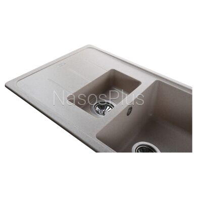 Гранитная мойка Globus Lux IZEO пiщаний 780x500мм-А0004