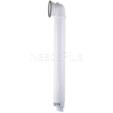 Дымоход коаксиальный для конденсационного котла Bosch 1000 мм &oslash; 60/100 с коленом, 71.МТ7.00.88