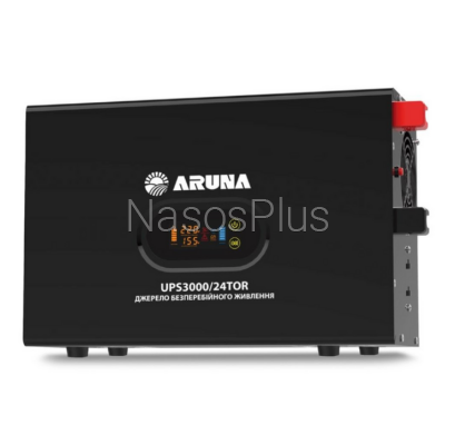 Комплект ДБЖ ARUNA UPS 3000/24 TOR + LFP 100-25,6B (2560Wh, BMS) - Фото 2 Комплект ДБЖ ARUNA UPS 3000/24 TOR + LFP 100-25,6B (2560Wh, BMS)