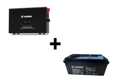 Комплект ИБП ARUNA UPS 3000/24 TOR + LFP 100-25,6B (2560Wh, BMS)