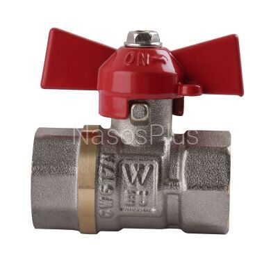 Кран шаровый прямой WATER VALVE 1&Prime; ВВ КБ NV-V Q001