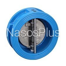 Обратный клапан двустворчатый межфланцевый 5" Ду 125 PN16