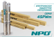 Скважинный насос NPO 4SPWm 6-82-2,2 (220V) (кабель 2м, муфта)