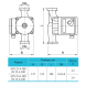Циркуляційний насос rudes RS 25-4-180