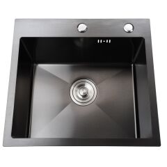 Мойка кухонная 3mm 500х450 Графит 5045HG Mira