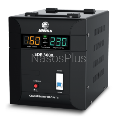 Стабілізатор напруги ARUNA SDR 3000 - Фото 1 Стабілізатор напруги ARUNA SDR 3000
