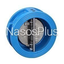 Обратный клапан двустворчатый межфланцевый 10" Ду 250 PN16