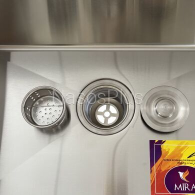 Мойка кухонная 3mm 500х500 Сатин 5050HS Mira