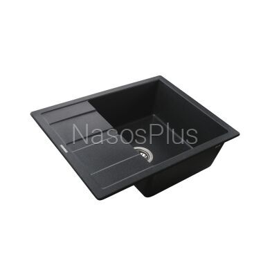 Гранитная мойка Globus Lux ONE графит 650х500мм-А0001