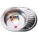Мийка кухонна врiзна кругла з полицею 570х450х180 Satin MR 5745 E Mira